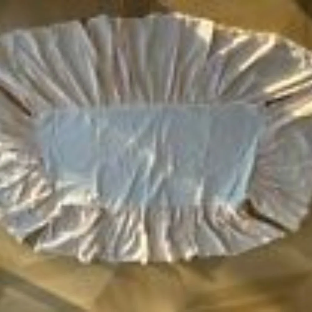 Restoration Hardware Crib Skirt, Blush Pink - Picture 3 of 3